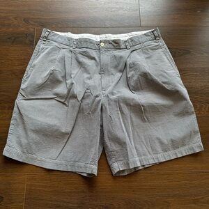 Brooks Brothers Blue‎ and White Seersucker Shorts Size 42